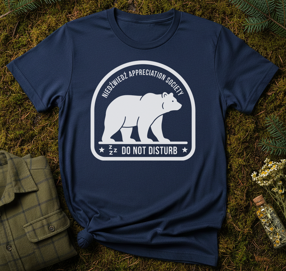 Niedźwiedź Appreciation Society Unisex T-Shirt