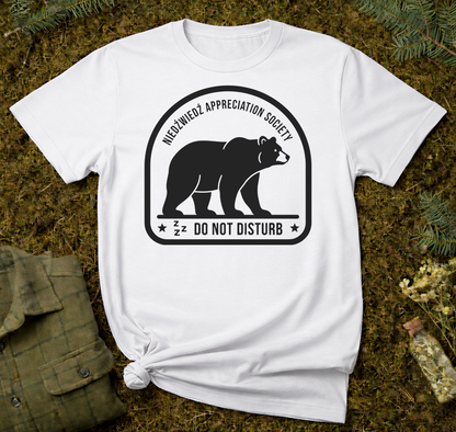 Niedźwiedź Appreciation Society Unisex T-Shirt
