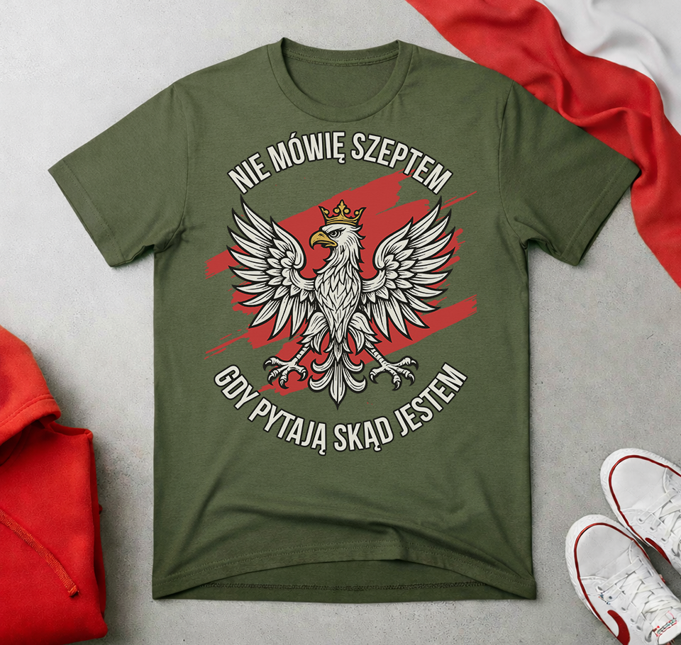 Nie Mówię Szeptem Unisex T-Shirt