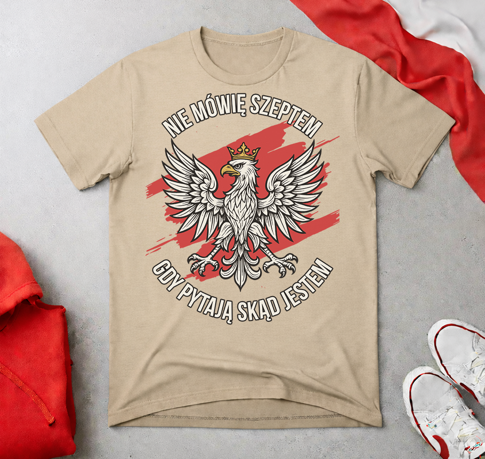Nie Mówię Szeptem Unisex T-Shirt