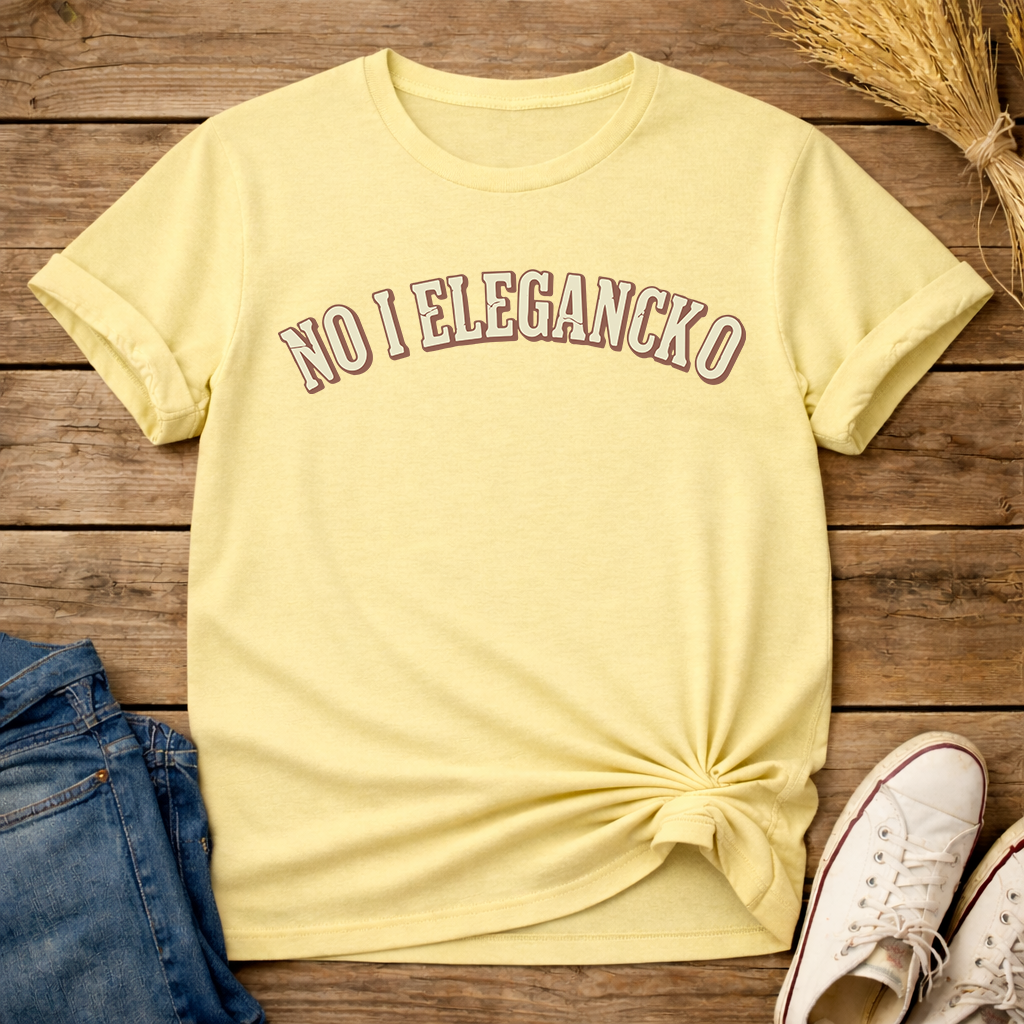 No I Elegancko Unisex T-Shirt