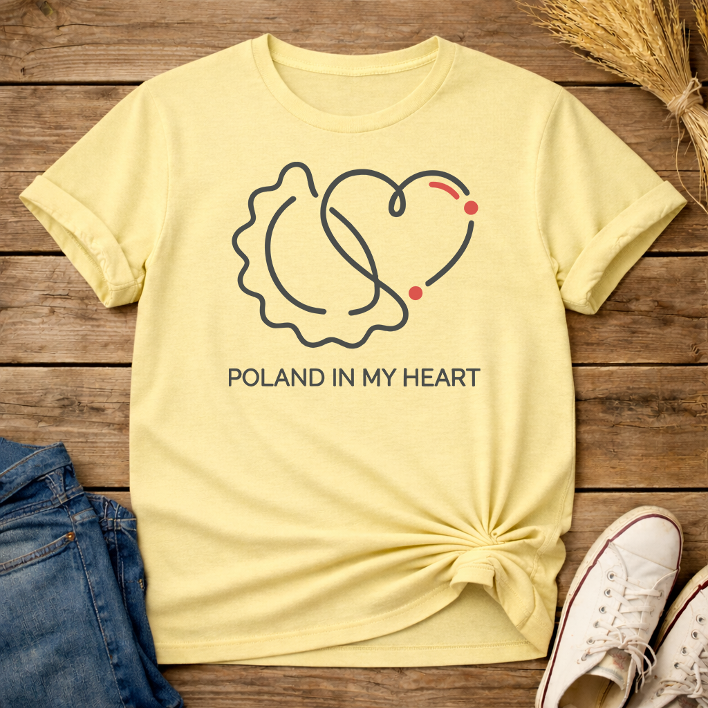 Poland in My Heart Unisex T-Shirt