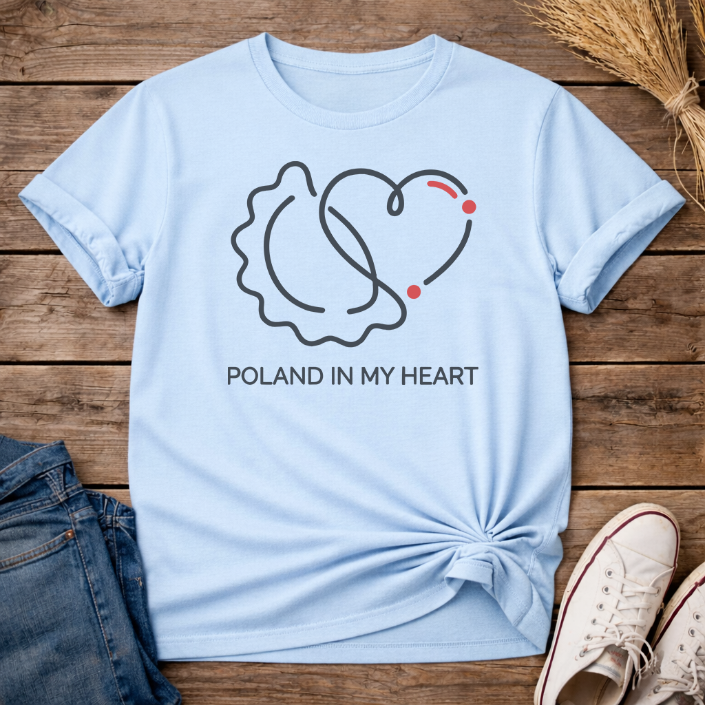 Poland in My Heart Unisex T-Shirt