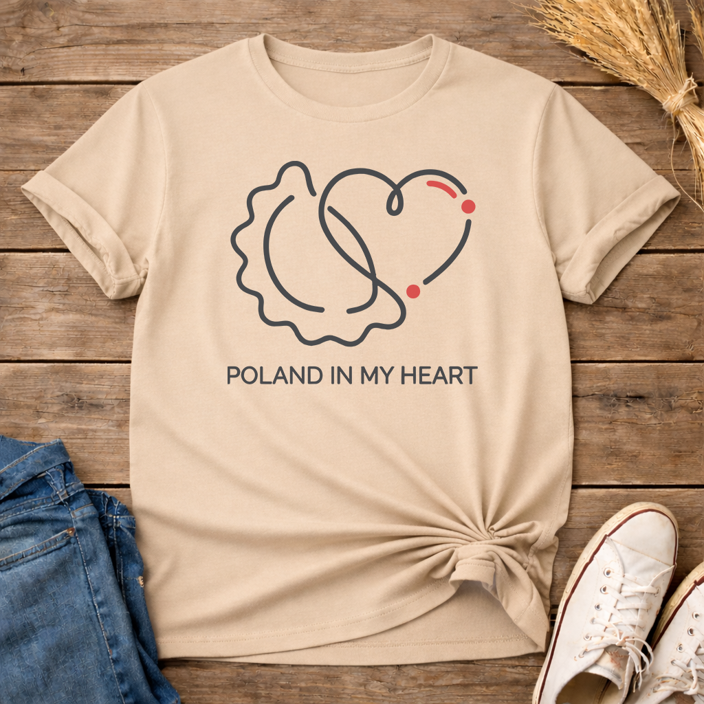Poland in My Heart Unisex T-Shirt