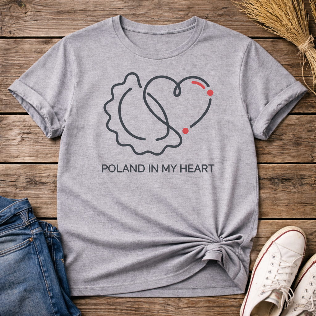 Poland in My Heart Unisex T-Shirt