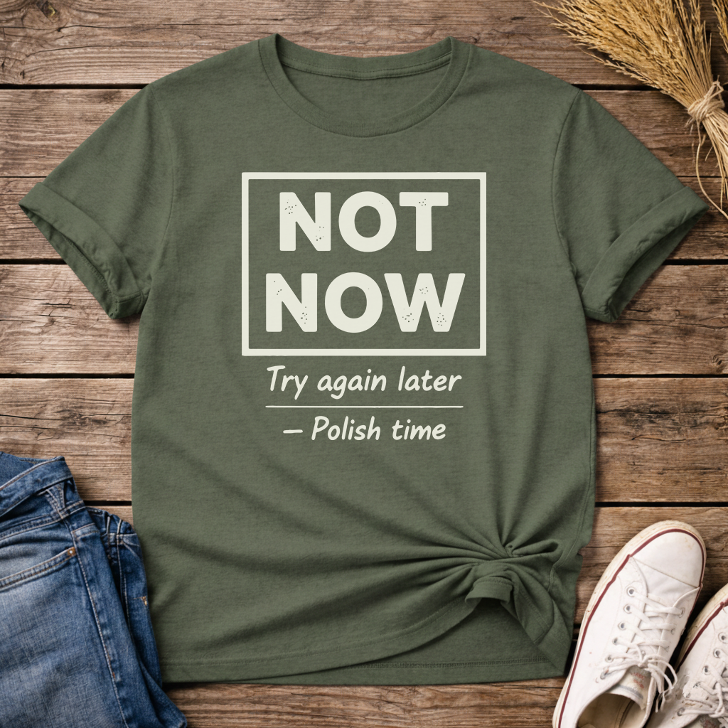 Polish Time Mode Unisex T-Shirt