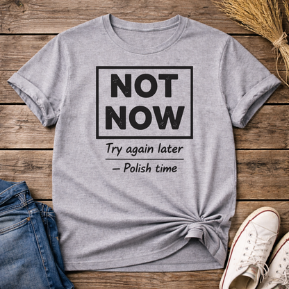 Polish Time Mode Unisex T-Shirt