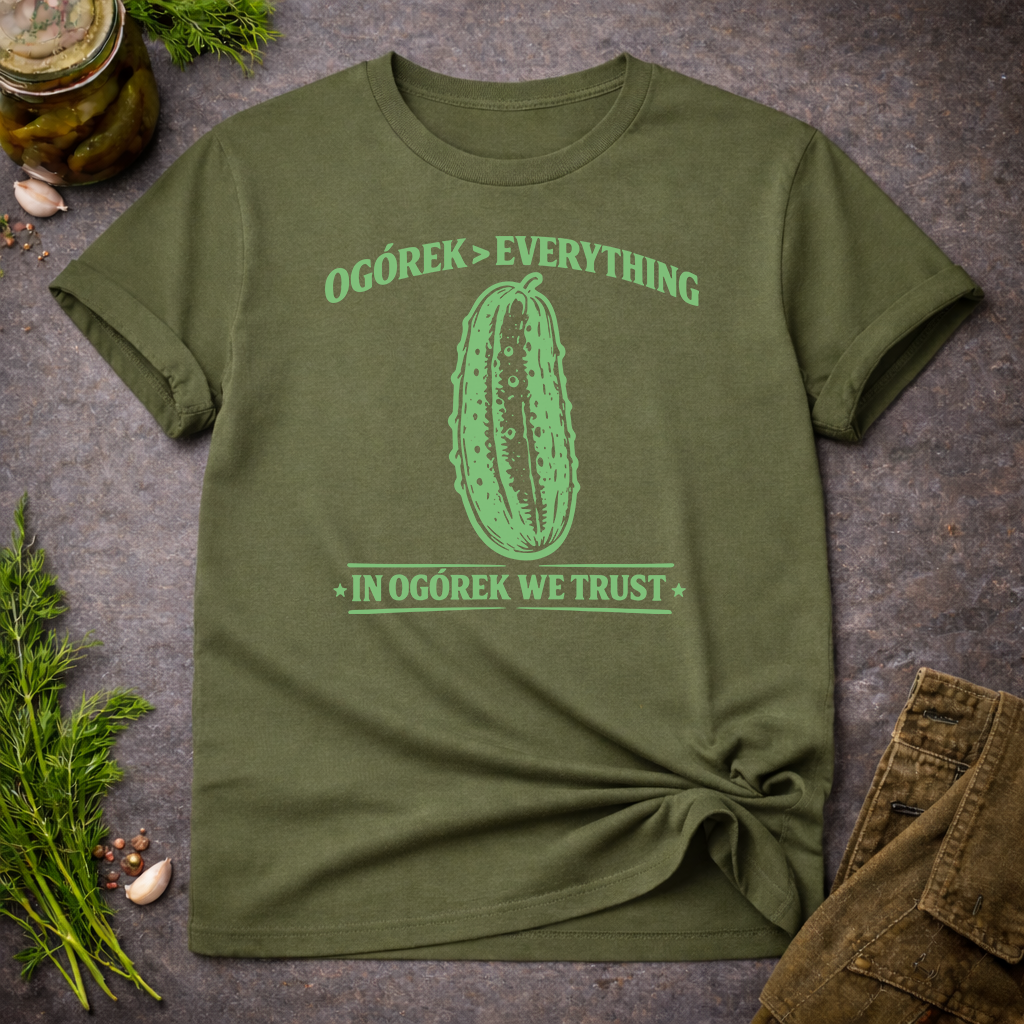 Ogórek Over Everything Unisex T-Shirt