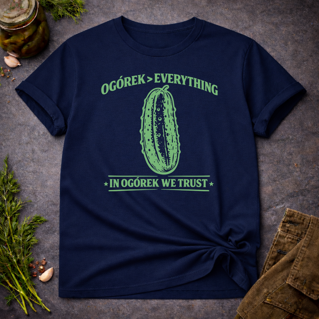 Ogórek Over Everything Unisex T-Shirt