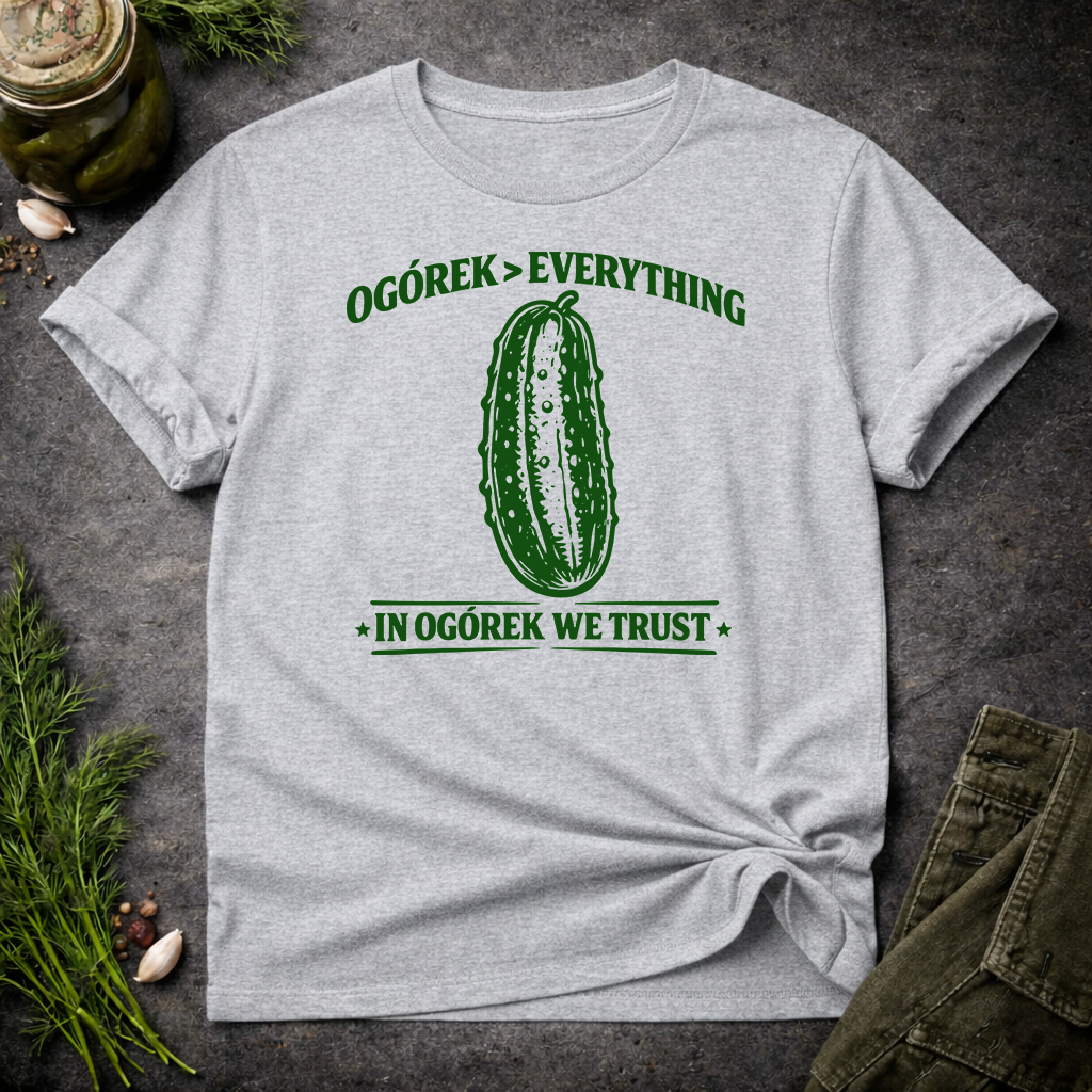 Ogórek Over Everything Unisex T-Shirt