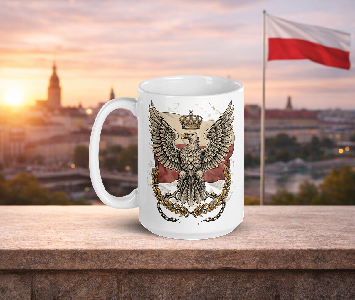 Polish Eagle Freedom Mug