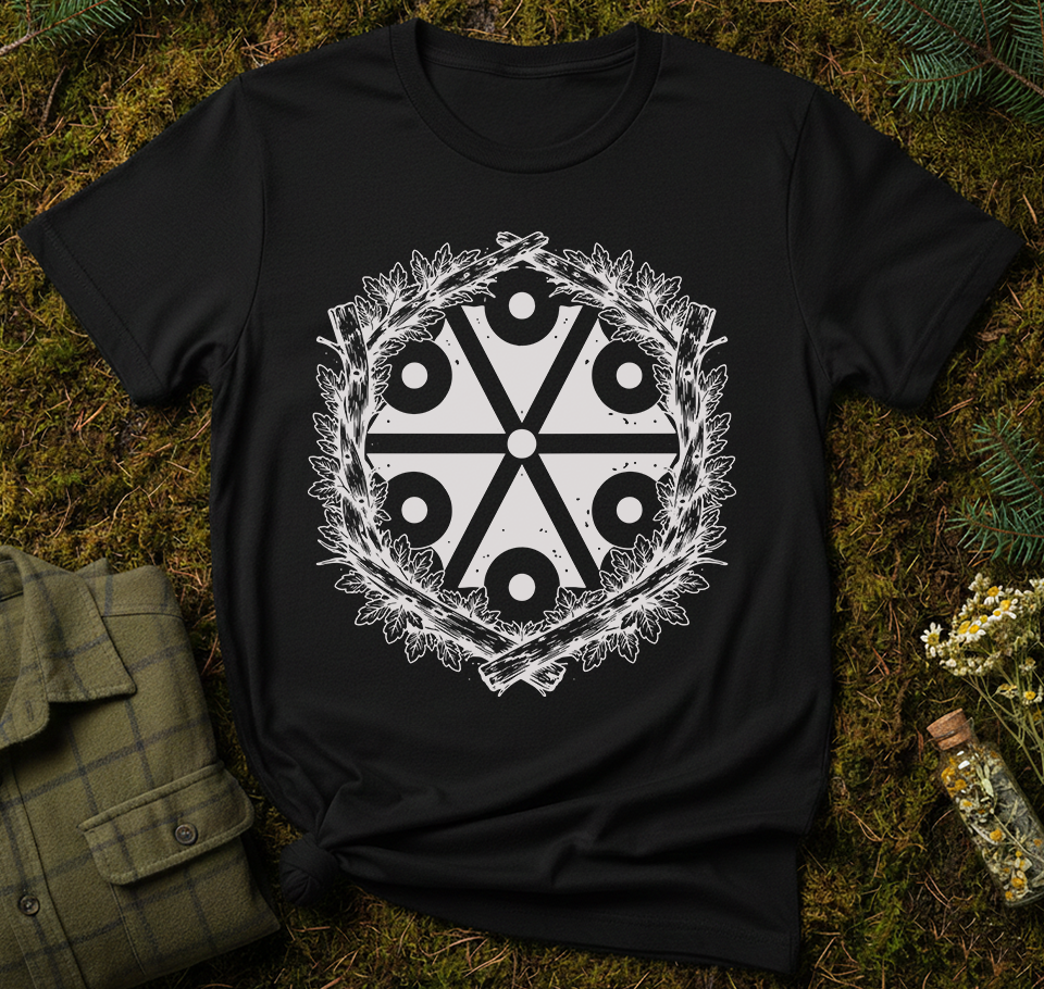 Perun Circle Symbol Unisex T-Shirt