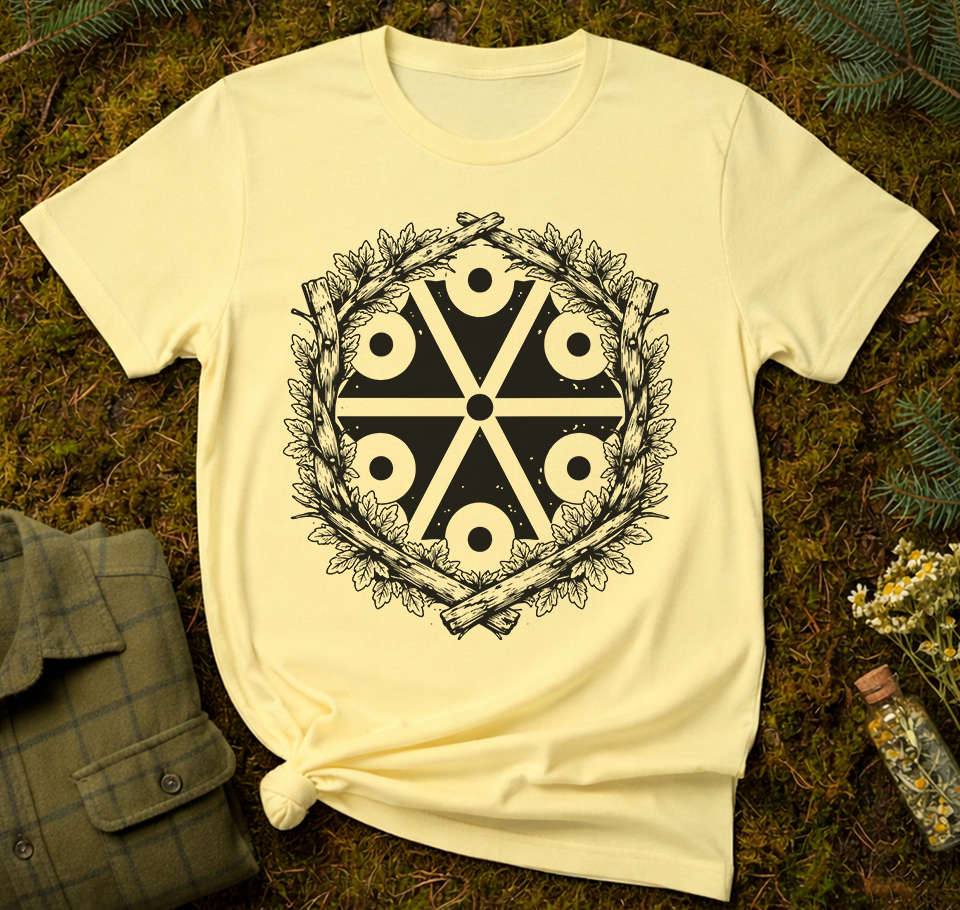 Perun Circle Symbol Unisex T-Shirt