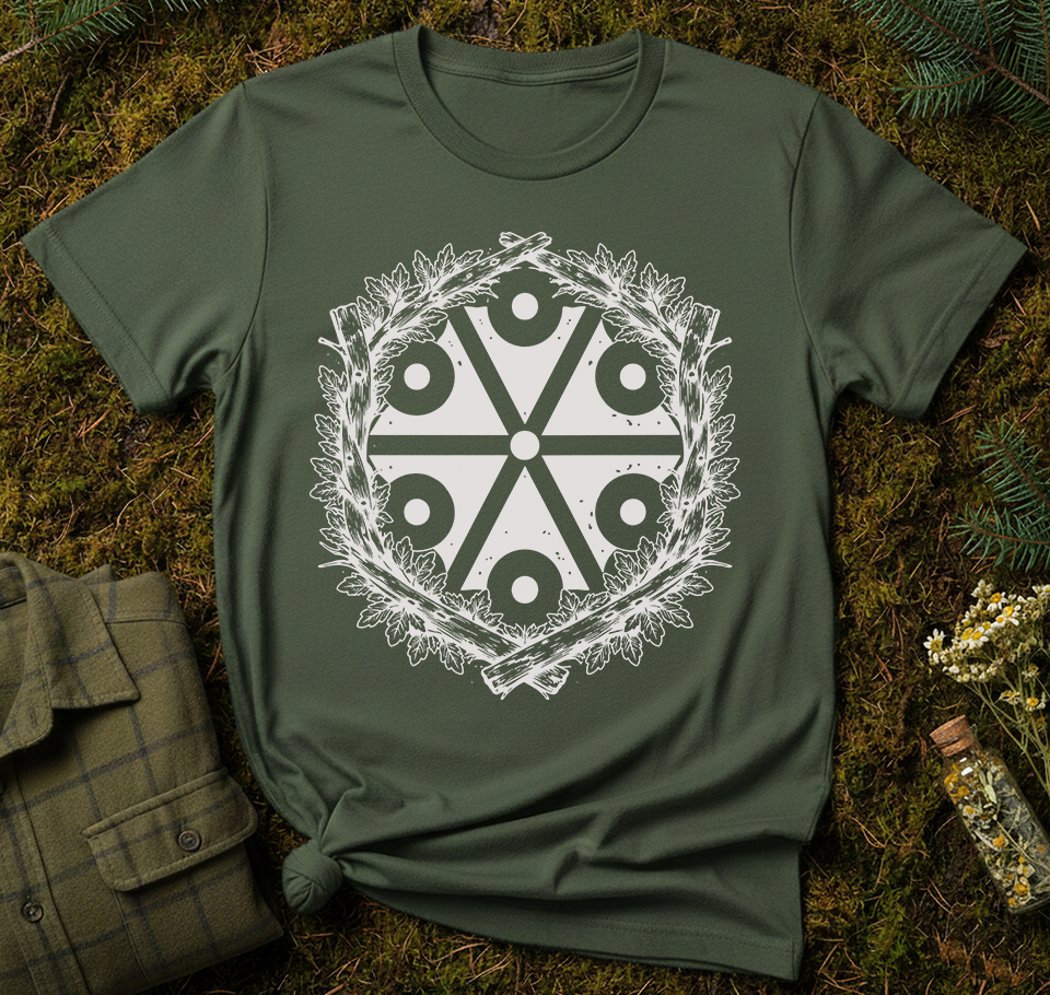 Perun Circle Symbol Unisex T-Shirt
