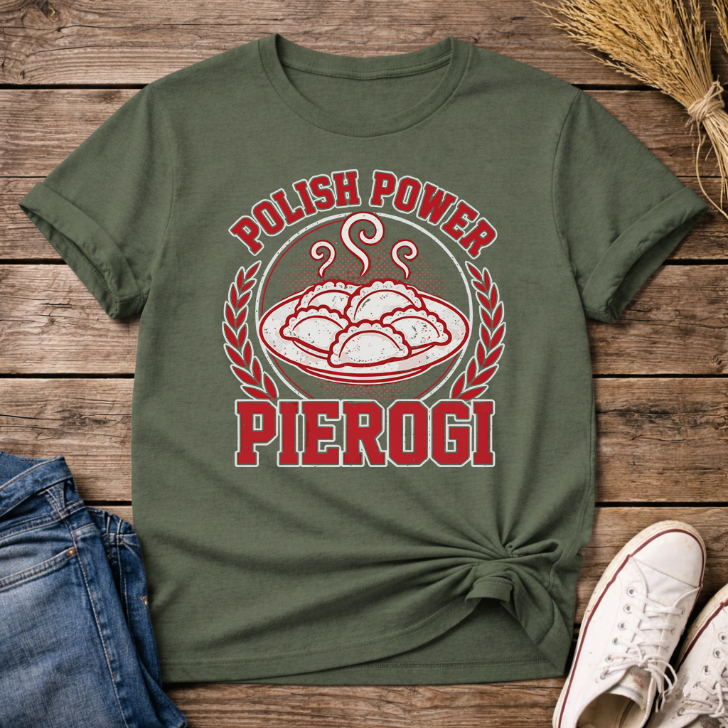 Polish Power Pierogi Unisex T-Shirt
