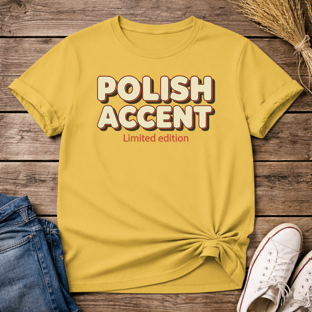 Funny Polish Accent Unisex T-Shirt