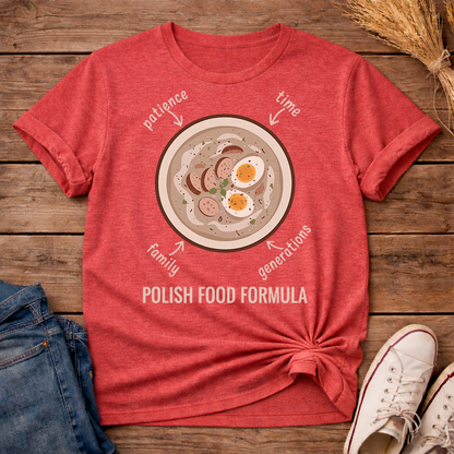 Polish Food Formula Unisex T-Shirt