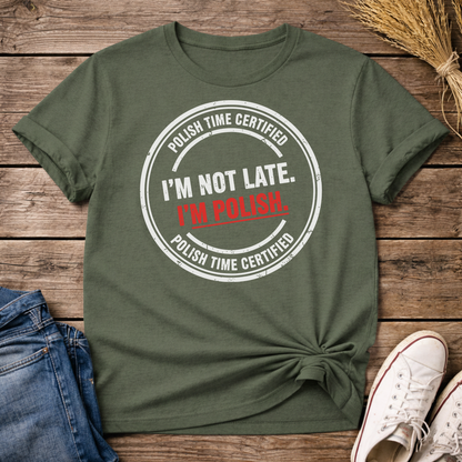 I’m Polish. Period. Unisex T-Shirt