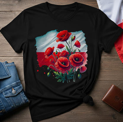 Polish Poppy Roots Unisex T-Shirt