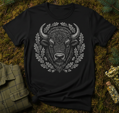 Żubr Polski Silent Strength Unisex T-Shirt