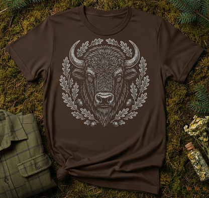 Żubr Polski Silent Strength Unisex T-Shirt