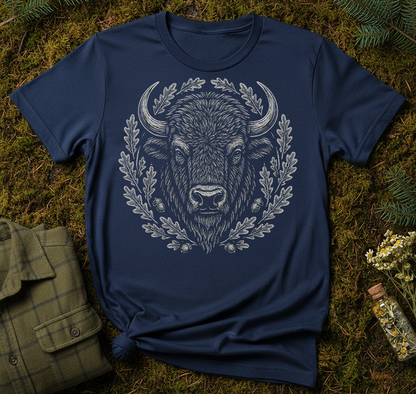 Żubr Polski Silent Strength Unisex T-Shirt
