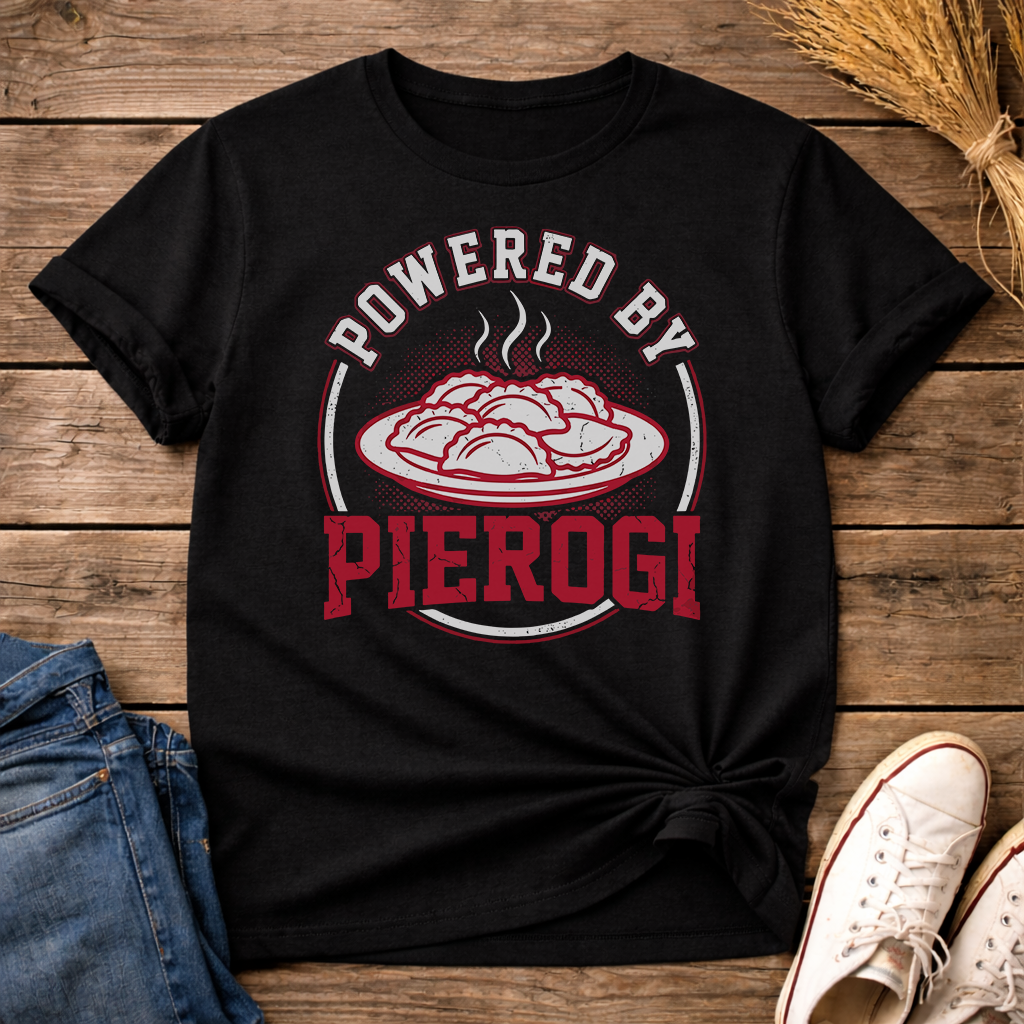 Powered by Pierogi Unisex T-Shirt