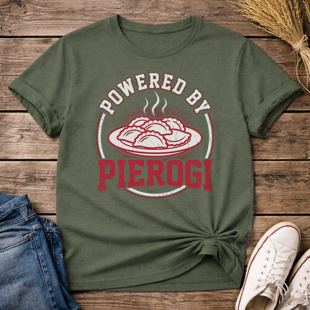 Powered by Pierogi Unisex T-Shirt