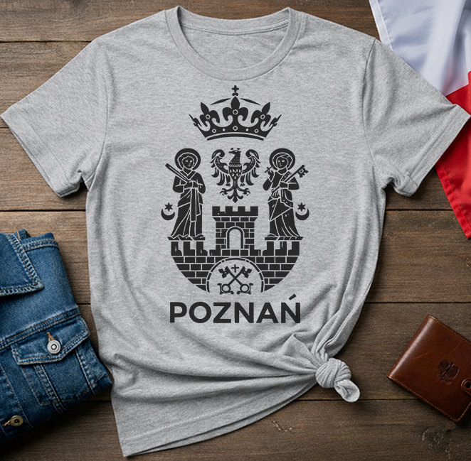 Poznań City Crest Unisex T-Shirt