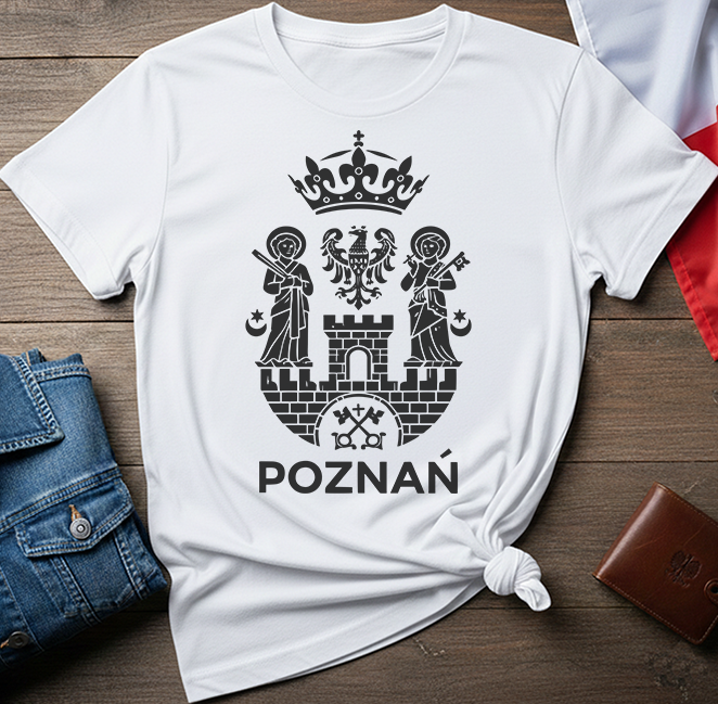 Poznań City Crest Unisex T-Shirt