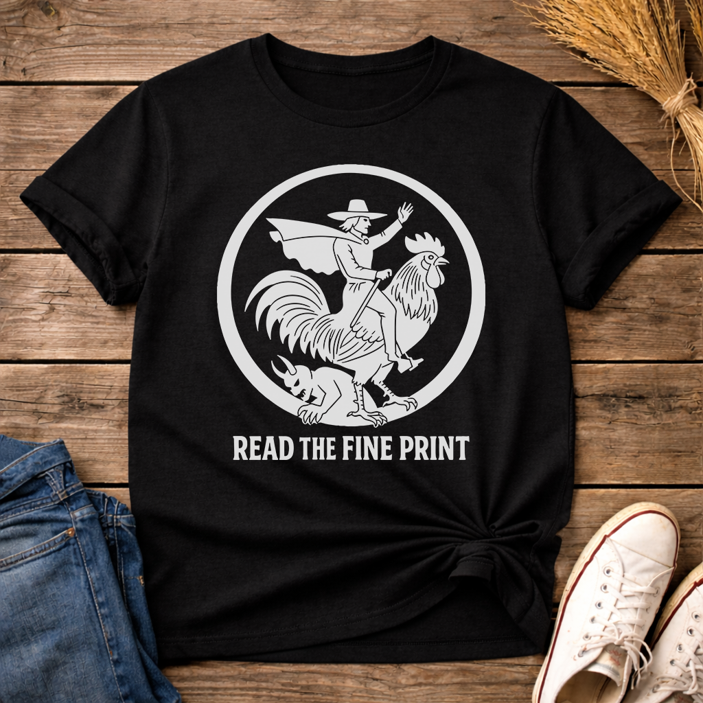 Read the Fine Print Unisex T-Shirt