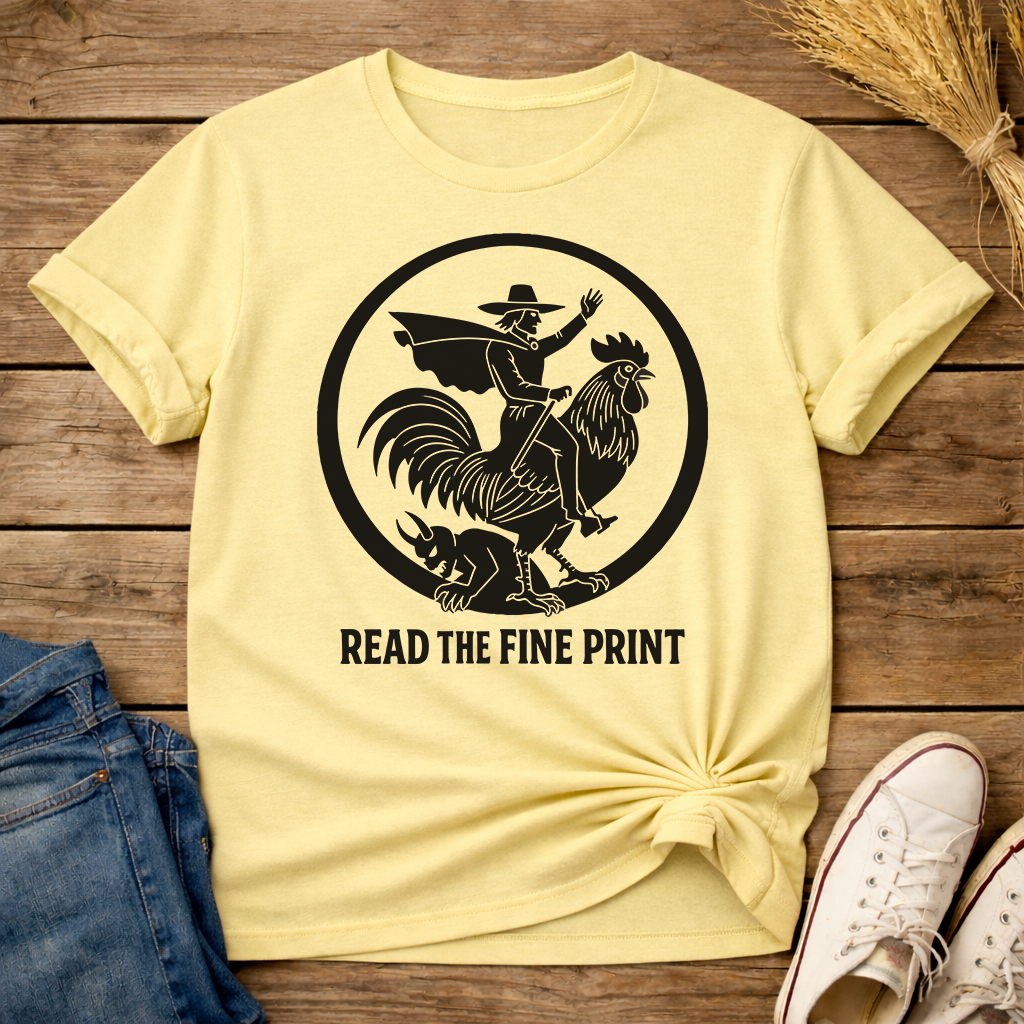 Read the Fine Print Unisex T-Shirt