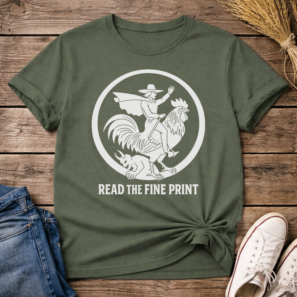 Read the Fine Print Unisex T-Shirt