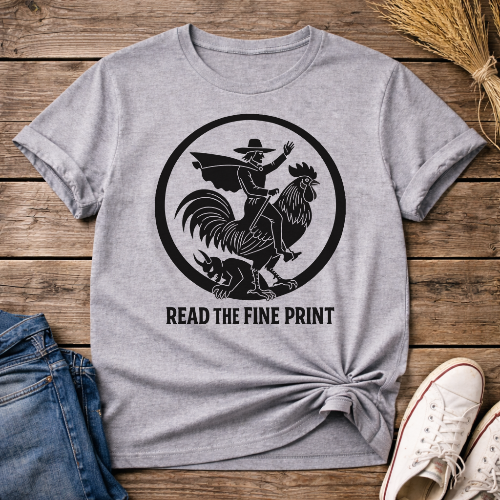 Read the Fine Print Unisex T-Shirt