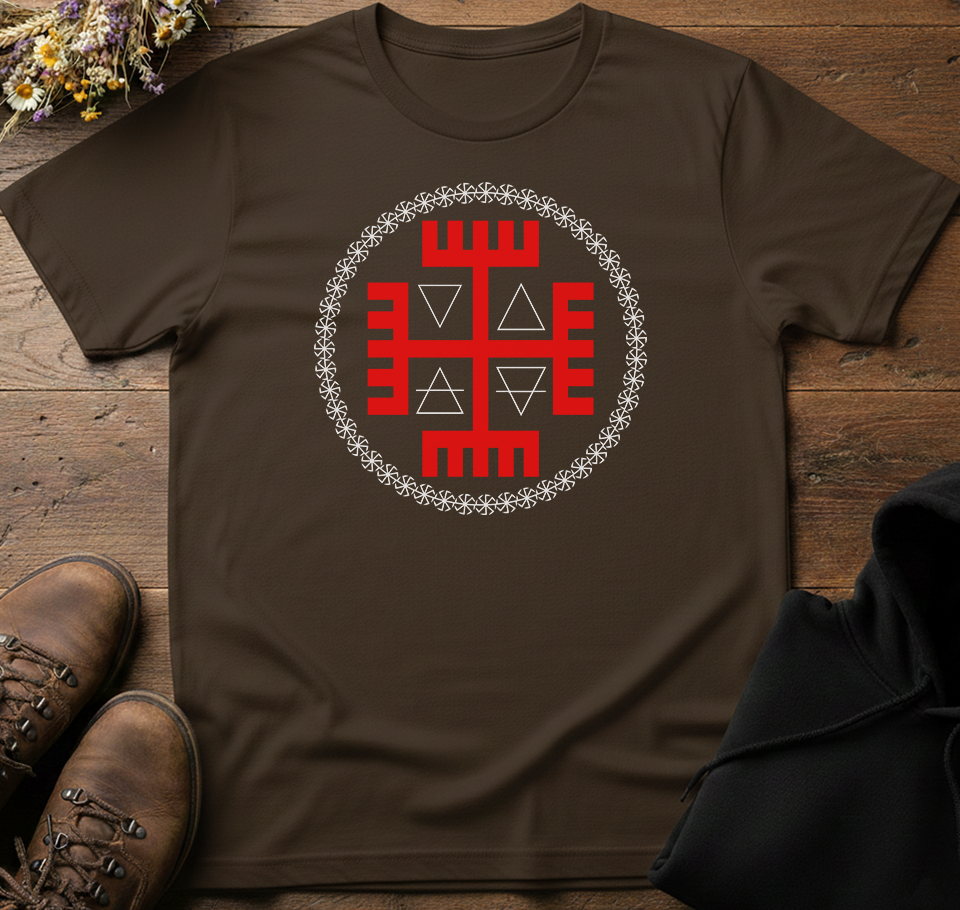 Ręce Boga & Kołowrót Unisex T-Shirt