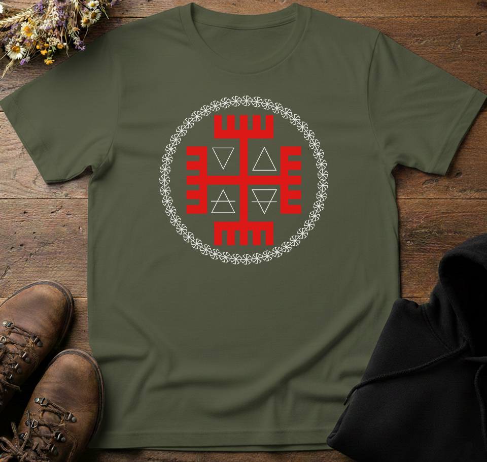 Ręce Boga & Kołowrót Unisex T-Shirt