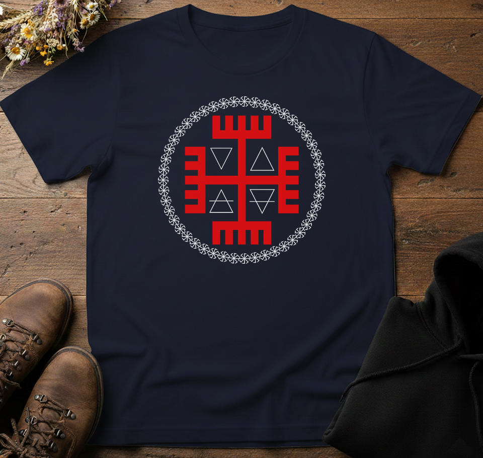 Ręce Boga & Kołowrót Unisex T-Shirt