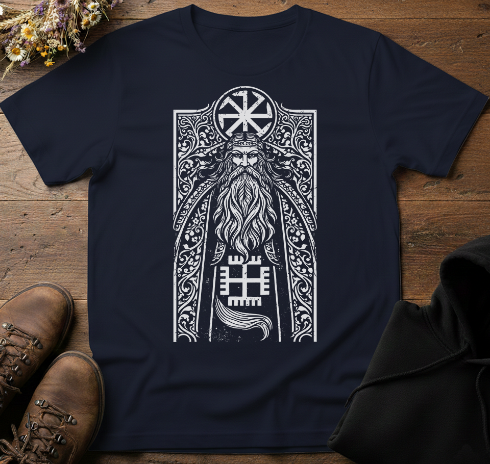 Swaróg, Kołowrót & Ręce Boga Unisex T-Shirt