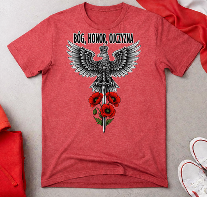 Polish Eagle Bóg Honor Ojczyzna Unisex T-Shirt