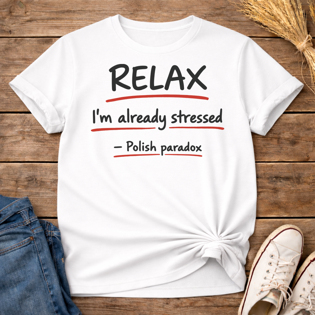 Relax. Polish Paradox Unisex T-Shirt