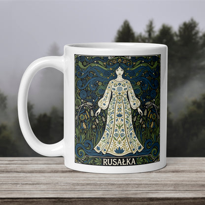 Rusalka Folk Art Mug