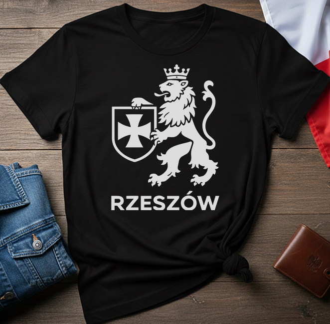 Rzeszów City Crest Unisex T-Shirt