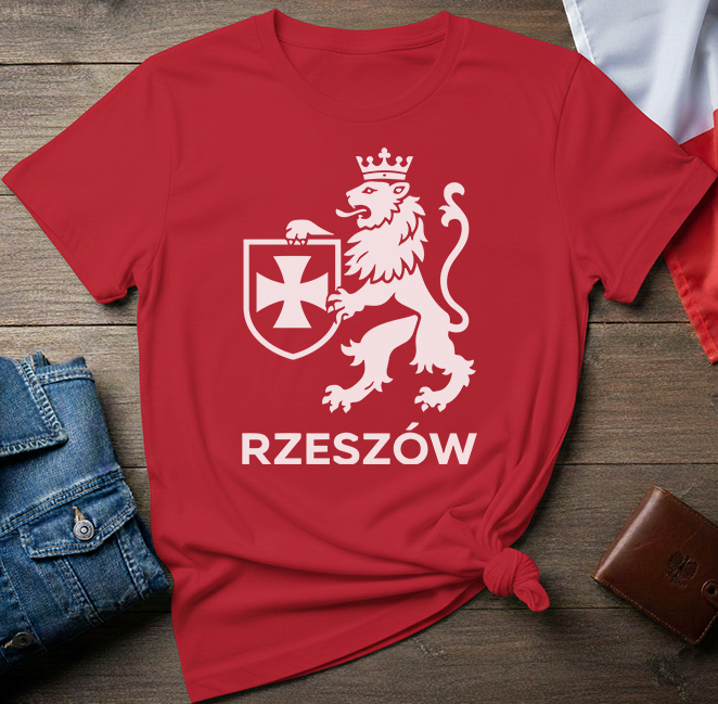 Rzeszów City Crest Unisex T-Shirt