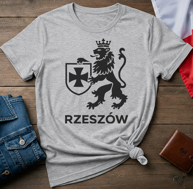 Rzeszów City Crest Unisex T-Shirt