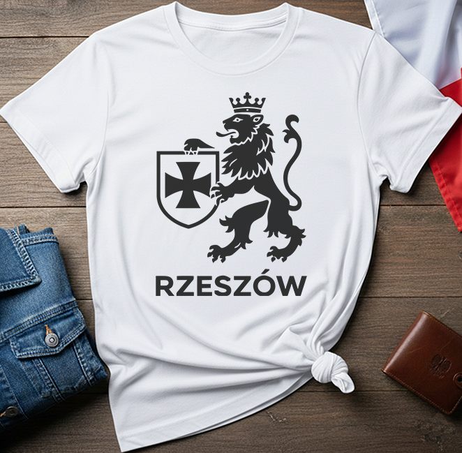 Rzeszów City Crest Unisex T-Shirt