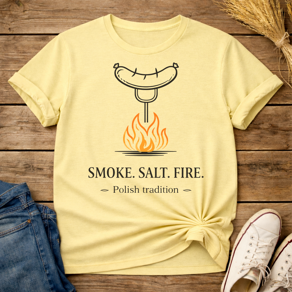 Smoke. Salt. Fire. Unisex T-Shirt