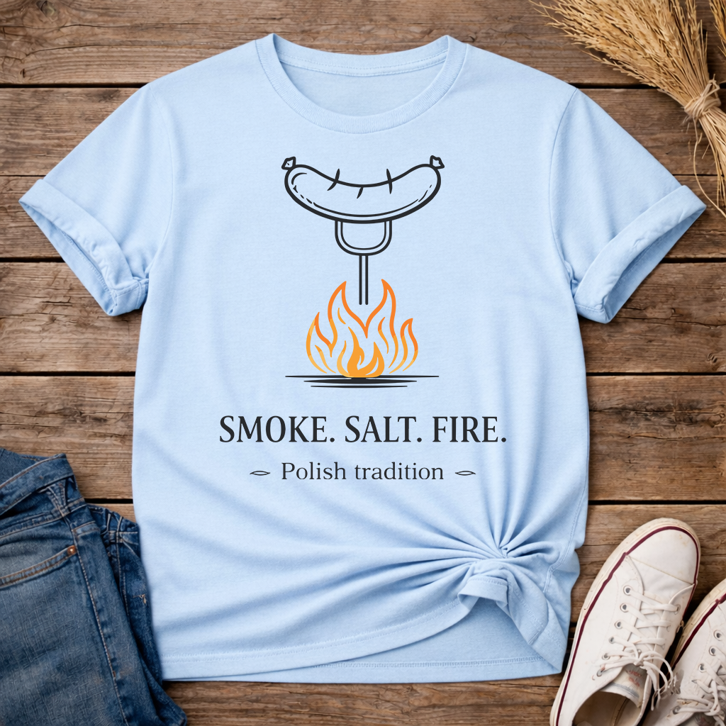 Smoke. Salt. Fire. Unisex T-Shirt