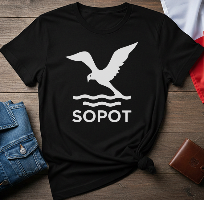Sopot City Crest Unisex T-Shirt