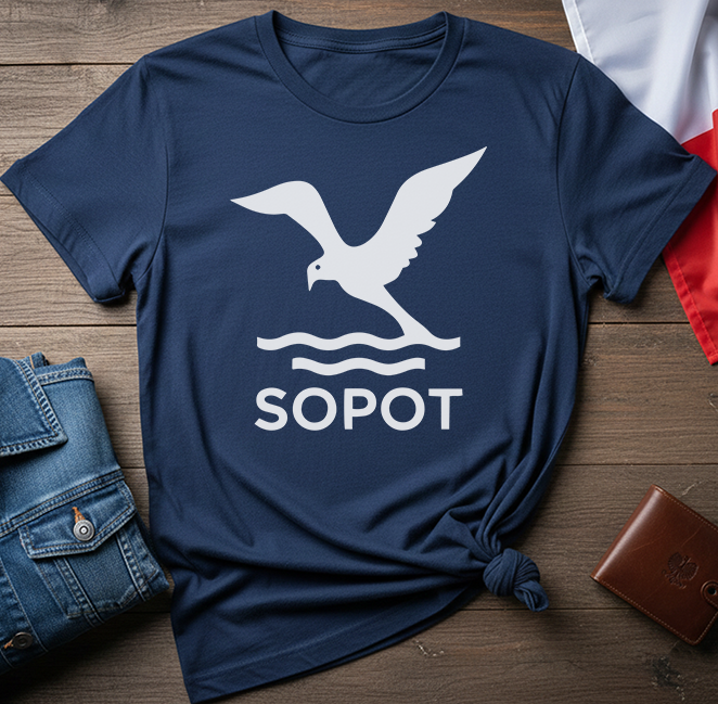 Sopot City Crest Unisex T-Shirt