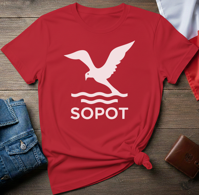 Sopot City Crest Unisex T-Shirt